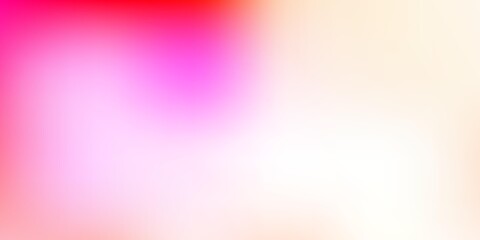 Light Pink vector abstract blur texture.