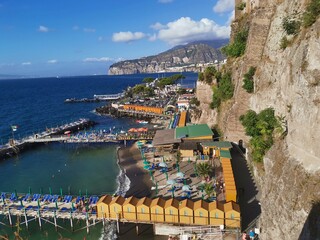 Marina Piccola Tropea Old City Harbour Italian Life Summer Holiday Cliff City Amalfi Coast Campania Italy