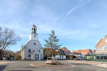 Fototapeten Former church, Texel, Noord-Holland province, The Netherlands © Holland-PhotostockNL