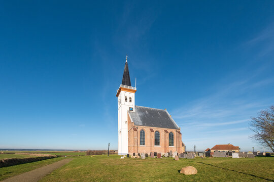 Church Den Hoorn, Texel, Noord-Holland Province, The Netherlands