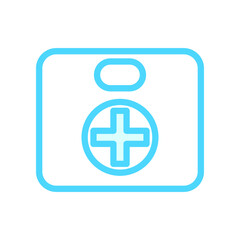 Illustration Vector Graphic of Medical First Aid Kit Box icon 