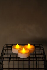 electric wax candles - 446793051
