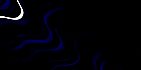 Obraz premium Dark Blue, Red vector background with wry lines.
