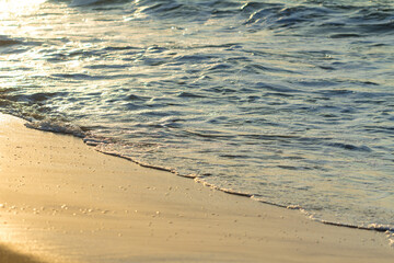 Sea waves in the morning, Vietnam