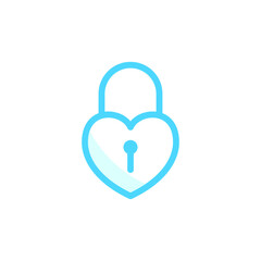 Illustration Vector Graphic of Padlock icon
