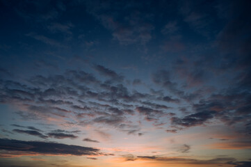 Fototapeta na wymiar Colorful cloud and sky background