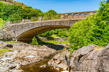 Welsh countryside in Elan Valley