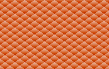 Orange squares background. Seamless vector illustration. 