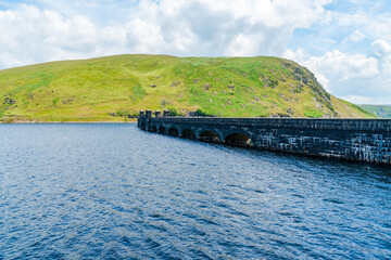 Craig Goch Dam and Reservoir in Elan Valley