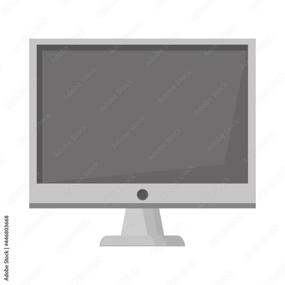 Sticker computer monitor display