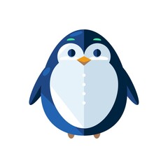 penguin with ice cream