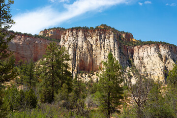 Zion East end landscape.