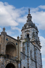 Fototapeta na wymiar San Antonio Church: the most popular place of worship in Bilbao, Spain