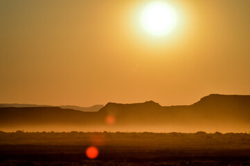 Sunrise over the Utah Havana
