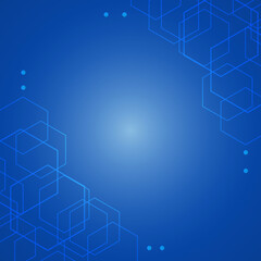 Abstract background Technology pattern design for web , Blue color design with element network, Illustration Vector EPS 10