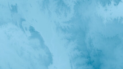 Cerulean Blue Watercolor Background