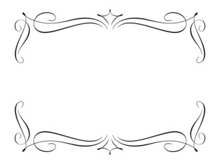 Flourished Decorative Frame 03