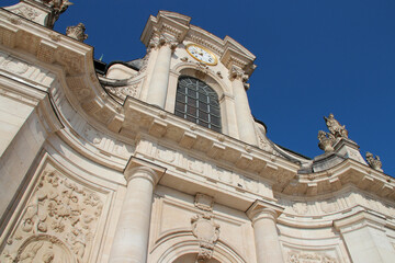 Fototapeta na wymiar saint-sebastien church in nancy in lorraine (france) 