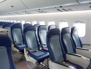 Free seats in the economy class cabin