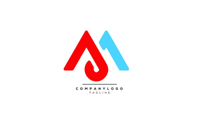 Alphabet Initial Letter Monogram Icon Logo vector illustration abstract  web character logotype 
initials icon badge business brand