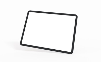  tablet, isolated on 3d background white ipad tablet pc