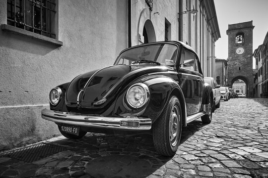 Vintage car Volkswagen Beetle 1303 Cabriolet