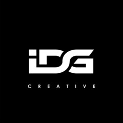 IDG Letter Initial Logo Design Template Vector Illustration