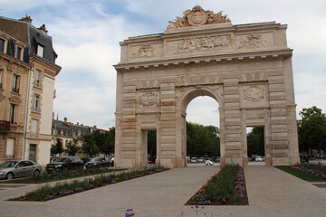 desilles gate in nancy in lorraine (france) 