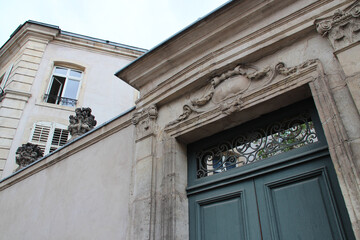 gate in nancy in lorraine (france) 
