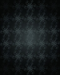 Seamlessly Wallpaper with dark color tones.