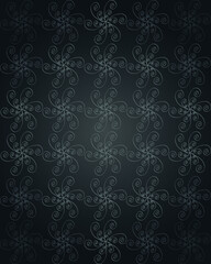 Seamlessly Wallpaper with dark color tones.