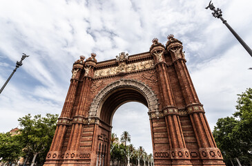 Arc de Triomf in Barcelona