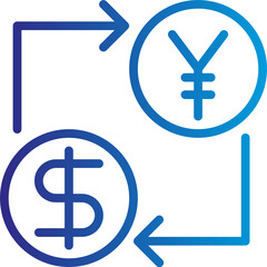 Obraz premium convert money icon