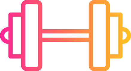 Obraz premium dumbell icon