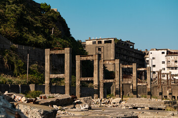 Fototapeta premium Gunkanjima
