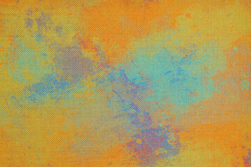 Painted texture. Multicolor brush strokes. Canvas. Textile. Color background.  Painted illustration. Template. Artistic backdrop for business. Blank. Wallpaper for card. Handmade textured surface.