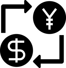 Obraz premium convert money icon