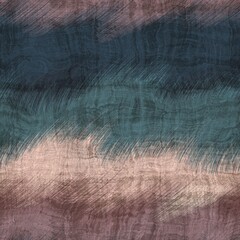 Seamless blue pink cream and navy surface pattern. High quality illustration. Overlaid and multiplied distressed and grungy worn abstract design for print. Detailed artistic repeat tile swatch.