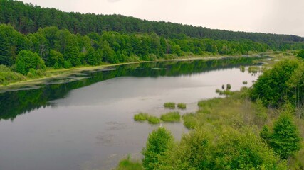 The simple beauty of the lakes and forests of Russia