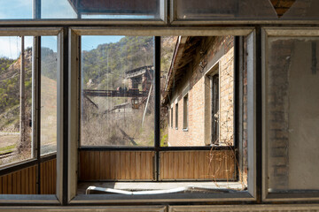 Abandoned lime factory in Serbia