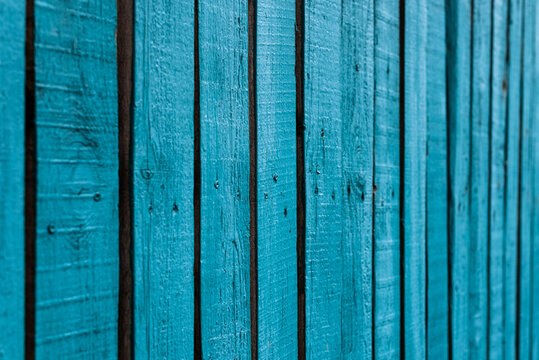 Blue wood fence background wallpaper texture