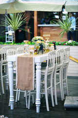 Amazing wedding decor table.