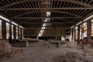 Abandoned glass factory 