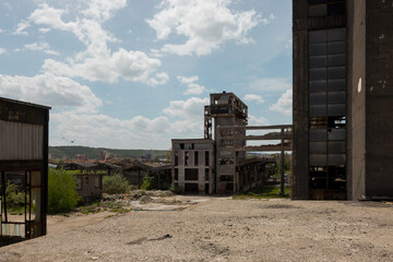 Abandoned glass factory 