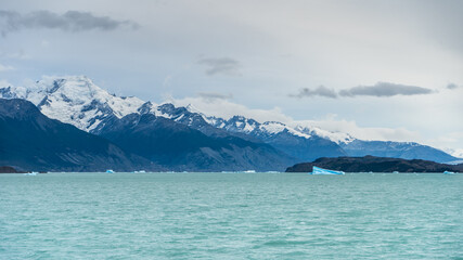 Upsala channel & The patagonian Andes