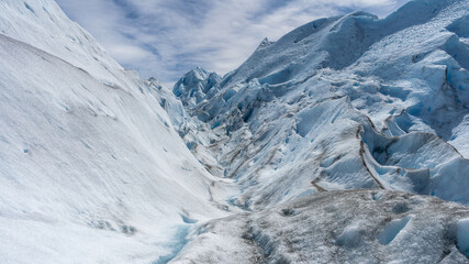 Trekking on the Glacier Perito Moreno