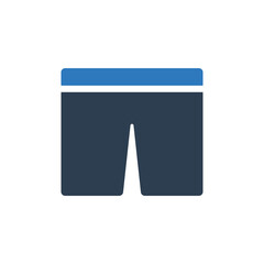 short Pant Icon - summer swimwear icon