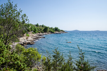 Mittelmeerk&uuml;ste der Insel Murter in Kroatien