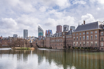 Fototapeta premium Hofvijver Den Haag, Zuid-Hoilland Province, The Netherlands