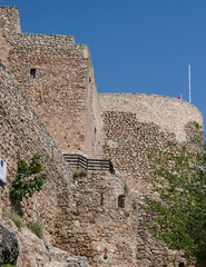Ruinas del Castillo de Consuegra, Castilla La Mancha, España.	
